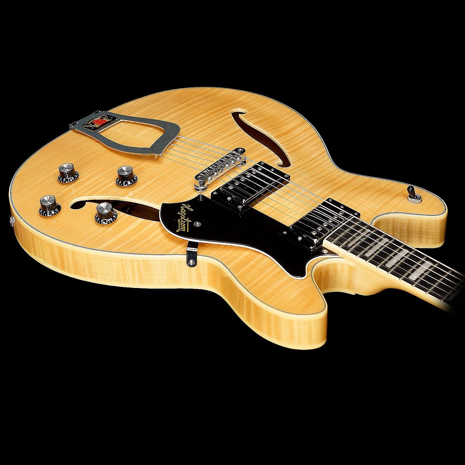 HAGSTROM Guitars111,  Viking Deluxe (Natural Flame) 2 , 2011  Maple body and neck, Rosewood fretboard, NA