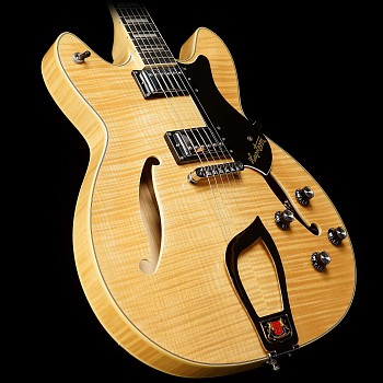 HAGSTROM Guitars111 -&nbsp;Viking Deluxe (Natural Flame) 1, 2011 Maple body and neck, Rosewood fretboard NA ART 02742.port.001