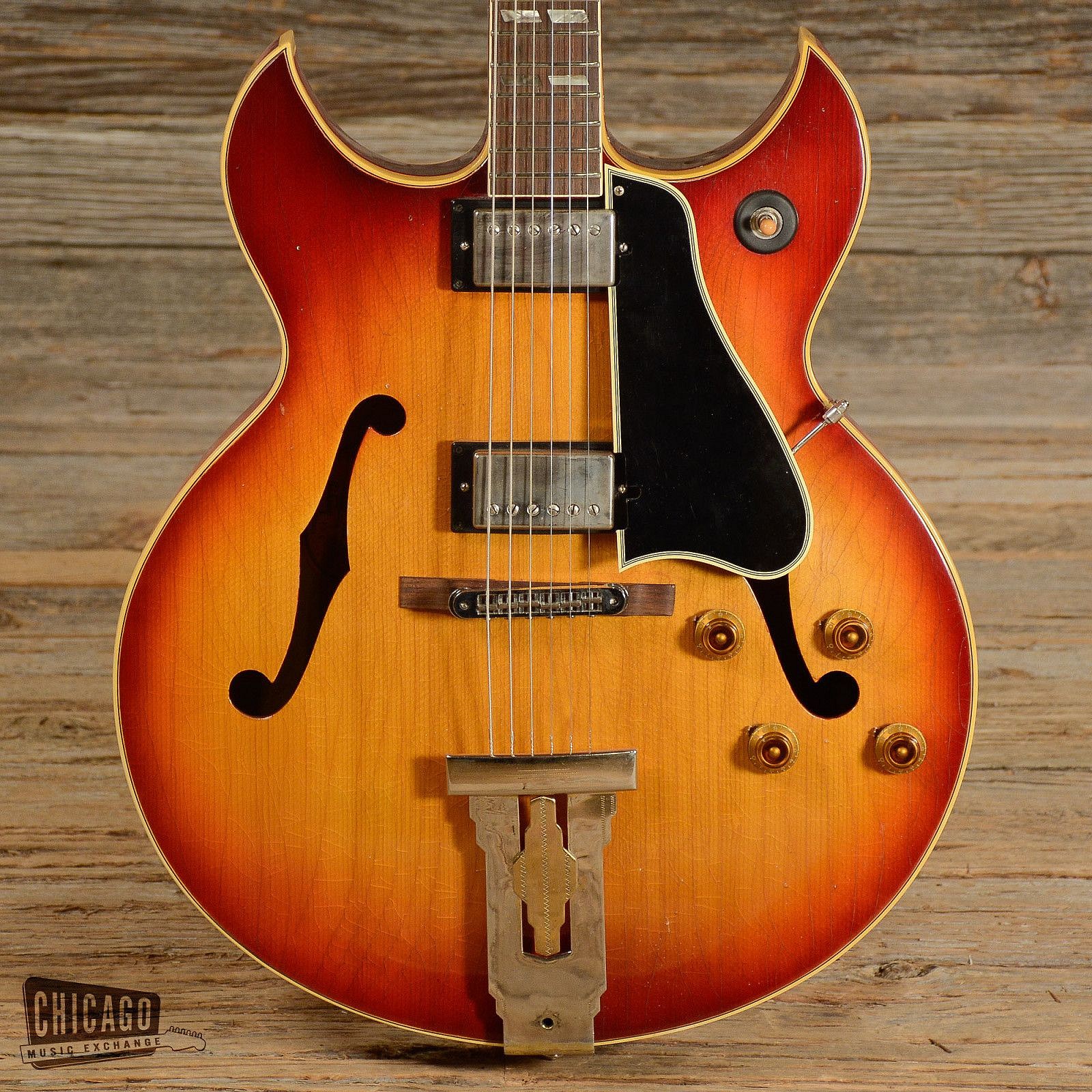 GIBSON Guitars111,  Barney Kessel (Sunburst) 012 , 1963  Maple body; Mahogany neck; Rosewood fretboard, 7 lbs., 4oz.